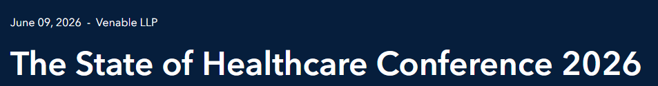 The State of Healthcare Conference event graphic